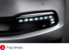 3. Fog lamps